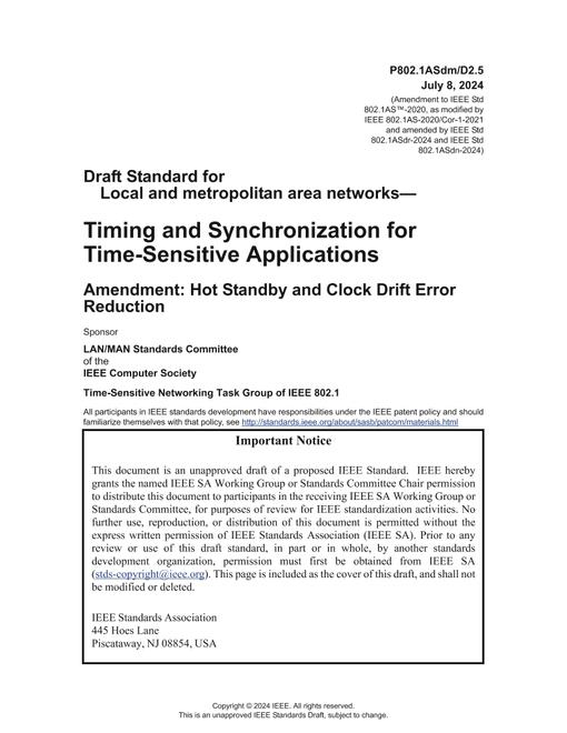 IEEE 802.1ASdm-2024 pdf