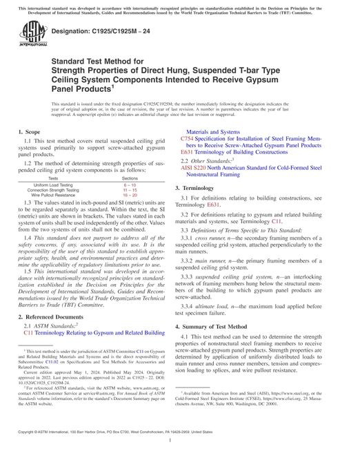 ASTM C1925/C1925M-24 pdf