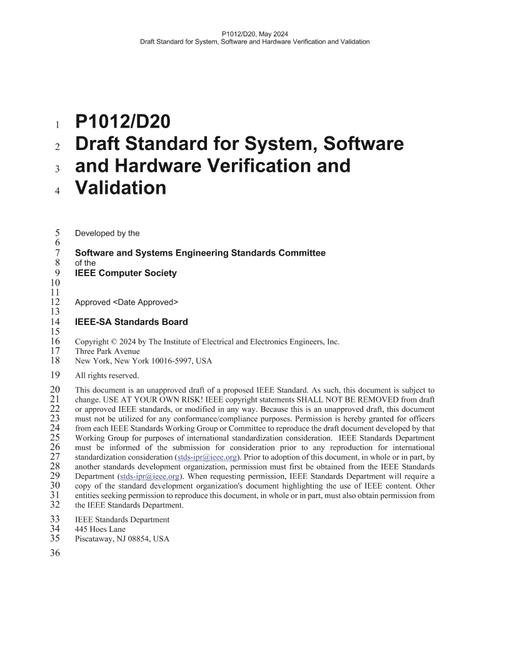 IEEE P1012 pdf