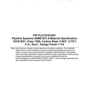 PIP PLX15CS1S01 pdf