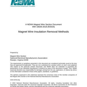 NEMA MW 10026-2018 (R2024) pdf