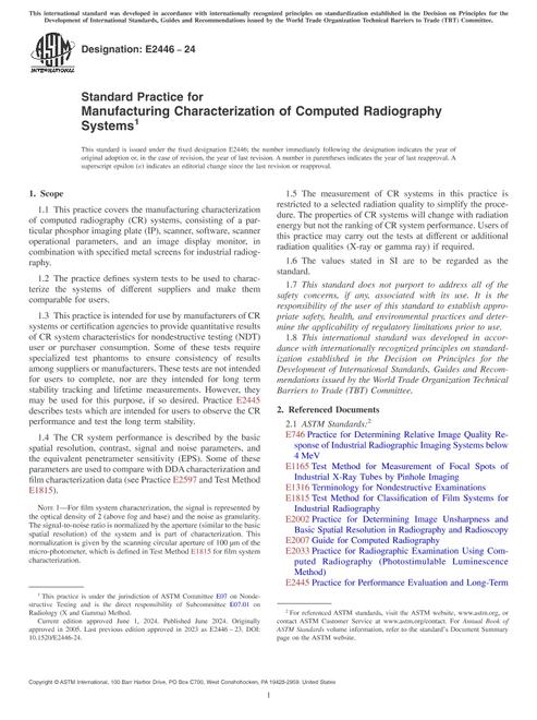 ASTM E2446-24 pdf