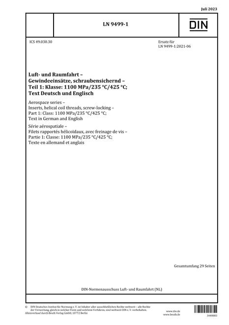 DIN LN 9499-1 pdf