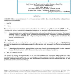 SAE AMS5934/H950 pdf