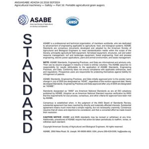 ASAE/ASABE AD4254-16:2018 SEP2024 pdf