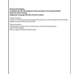 DIN CEN ISO/TS 24672 pdf