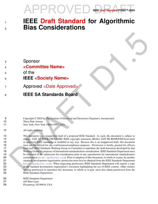 IEEE P7003 pdf