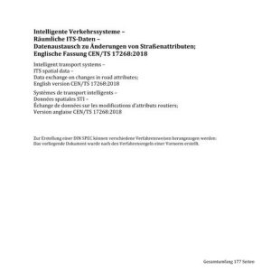 DIN CEN/TS 17268:2019 pdf