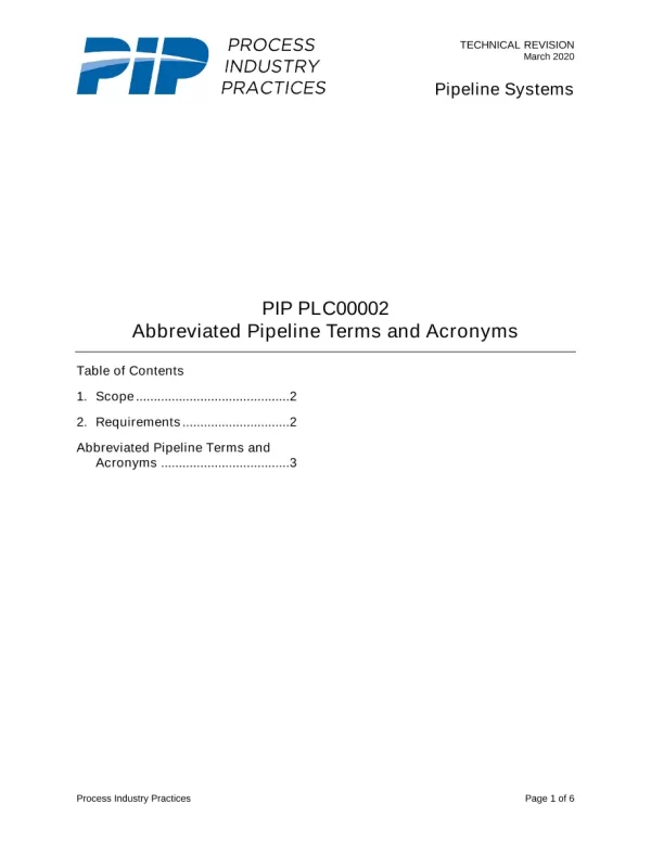 PIP PLC00002 pdf