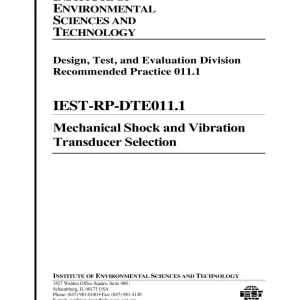 IEST RP-DTE011.1 pdf