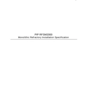 PIP RFSM2000 pdf