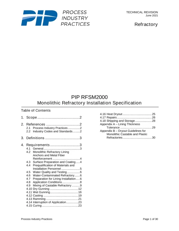 PIP RFSM2000 pdf