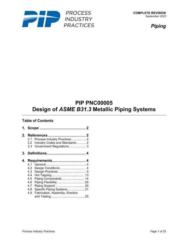 PIP PNC00005 pdf