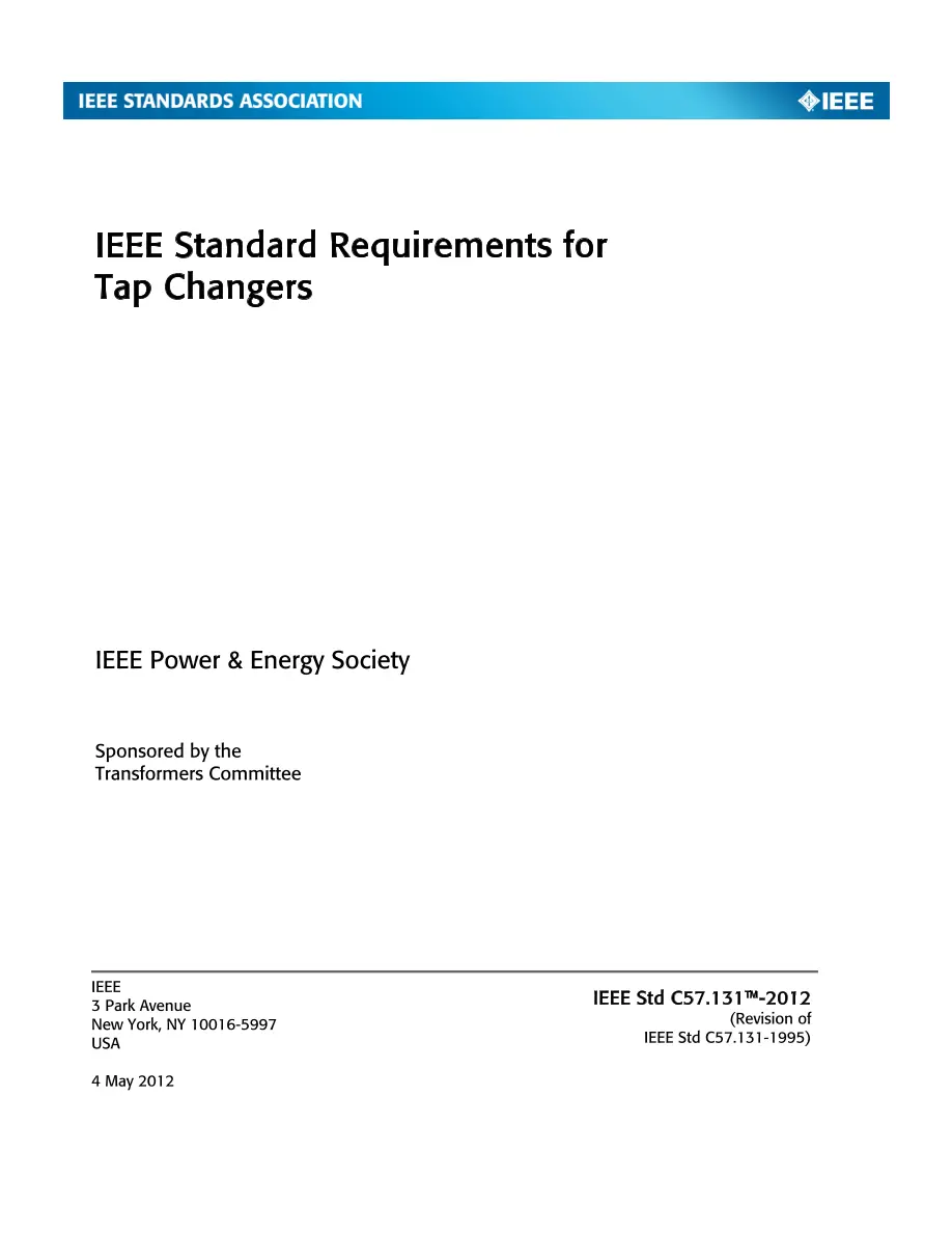 IEEE C57.131-2012 pdf