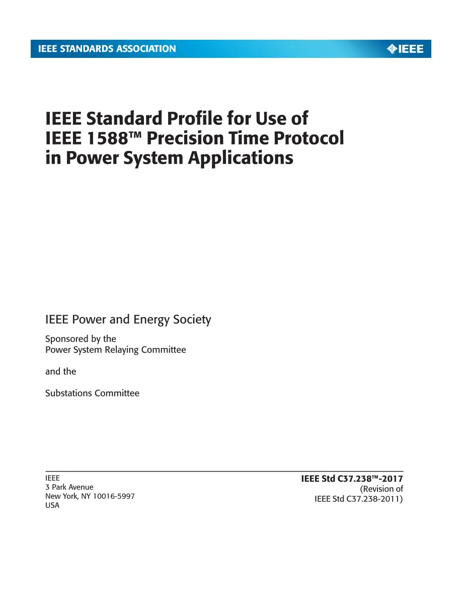 IEEE C37.238-2017 pdf