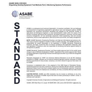 ASAE/ASABE S658-2 pdf