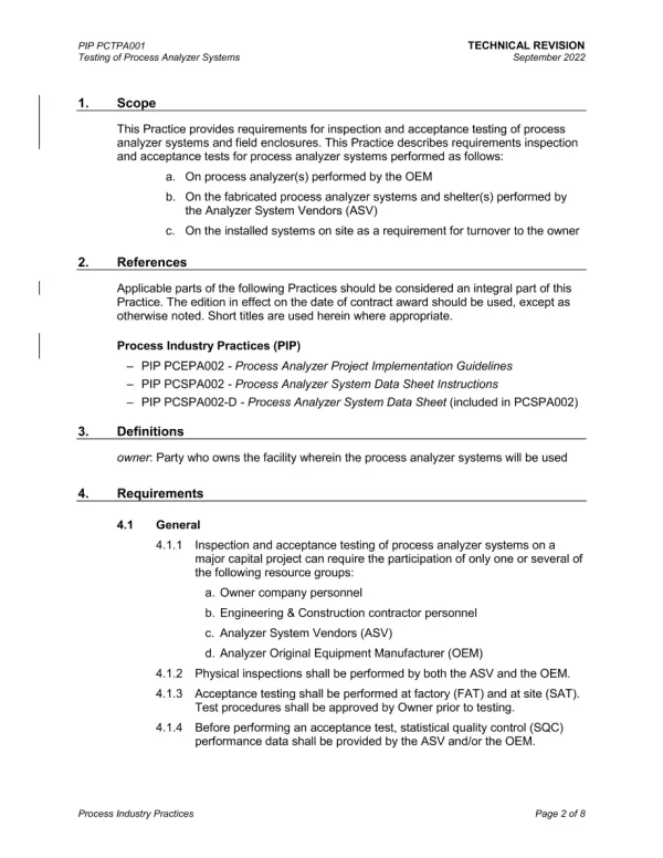 PIP PCTPA001 pdf