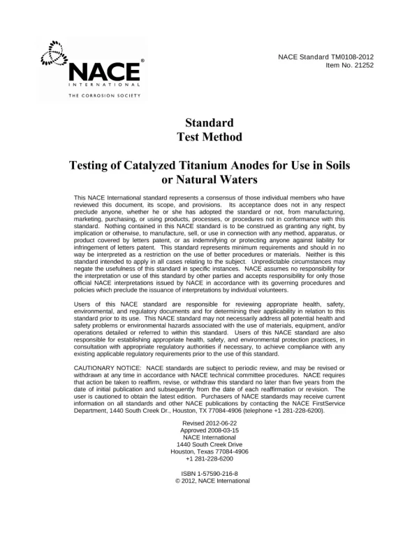 NACE TM0108-2012 pdf