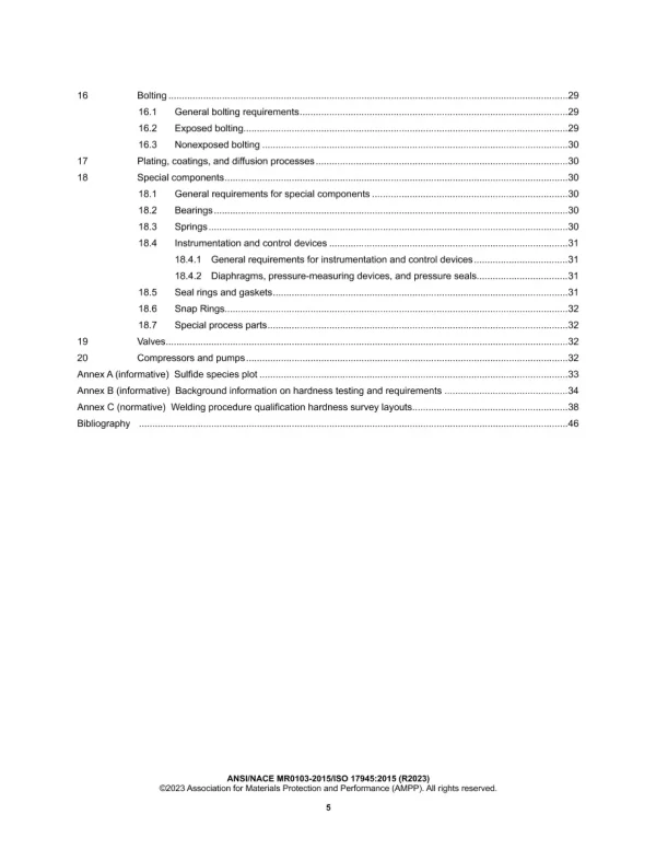 NACE MR0103/ISO 17945:2015 (R2023) pdf