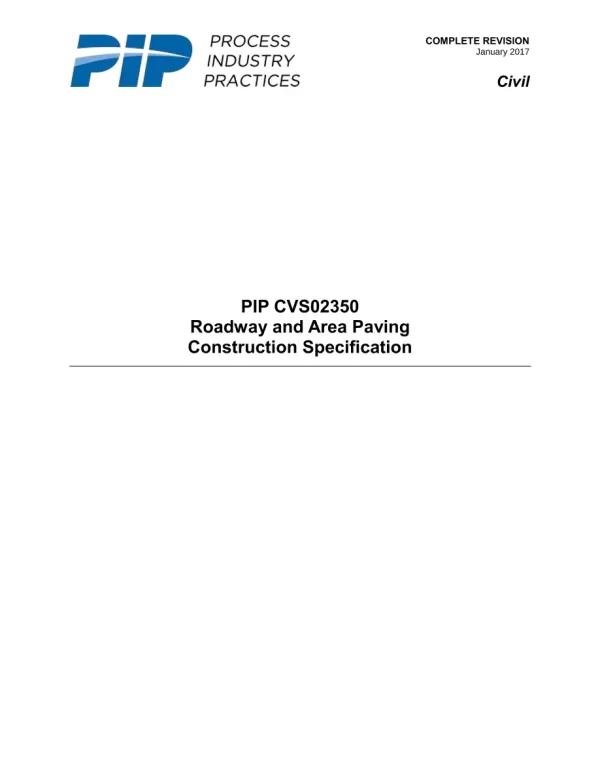 PIP CVS02350 pdf