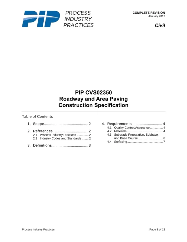 PIP CVS02350 pdf