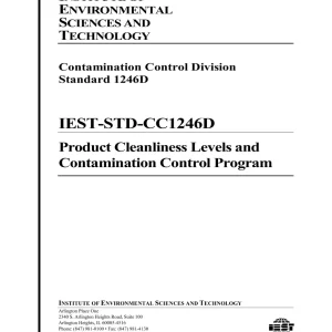 IEST STD-CC1246D pdf