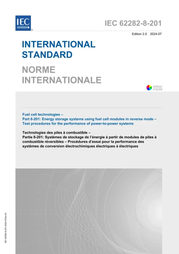 IEC 62282-8-201 Ed. 2.0 B:2024 pdf