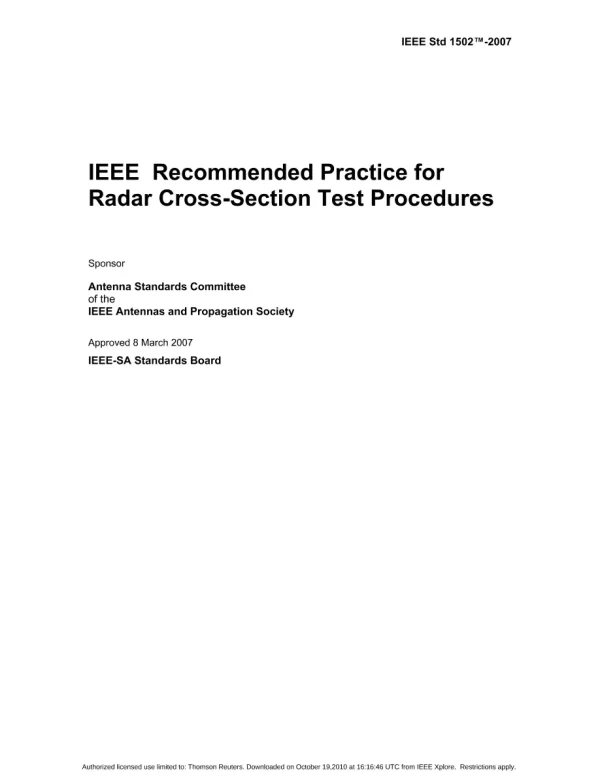 IEEE 1502-2007 pdf