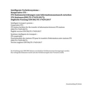 DIN CEN ISO/TS 17429:2017 pdf