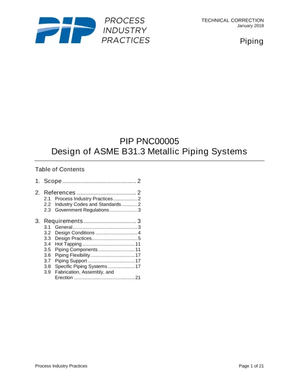 PIP PNC00005 pdf