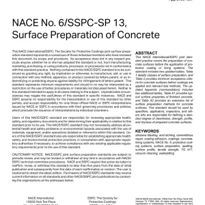 NACE No. 6/SSPC-SP 13 pdf