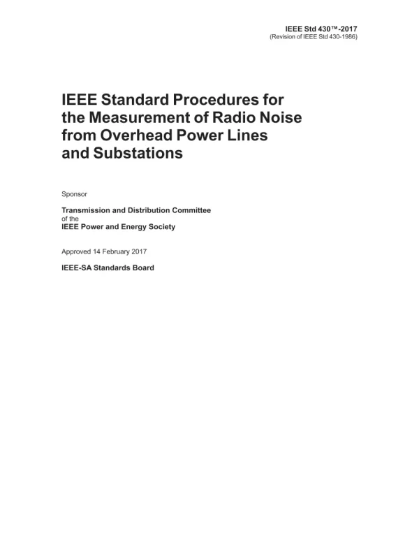 IEEE 430-2017 pdf