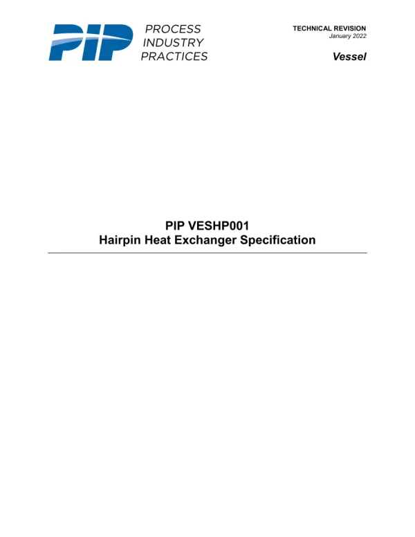 PIP VESHP001 pdf