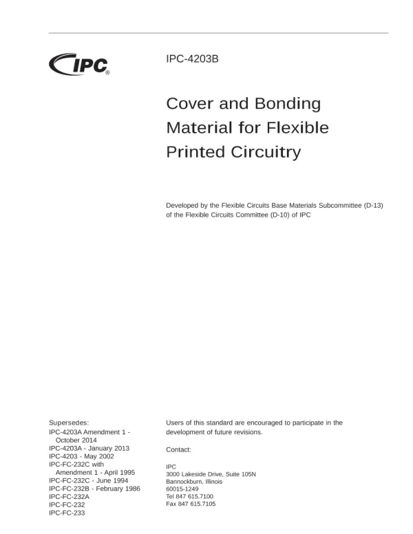 IPC 4203B pdf