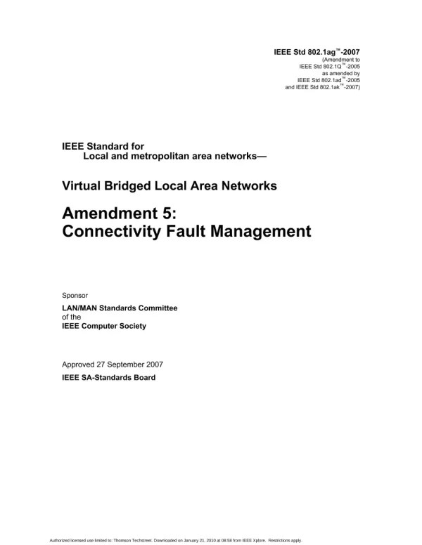 IEEE 802.1ag-2007 pdf