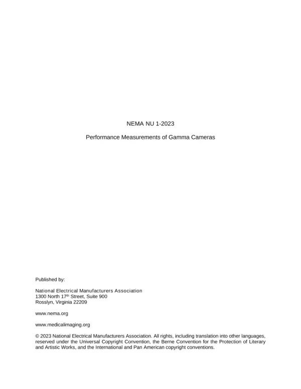 NEMA NU 1-2023 pdf