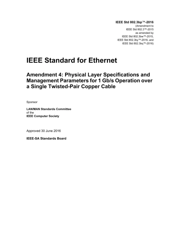 IEEE 802.3bp-2016 pdf