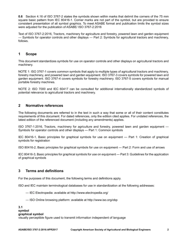 ASAE/ASABE ISO 3767-2:2016 (R2022) pdf