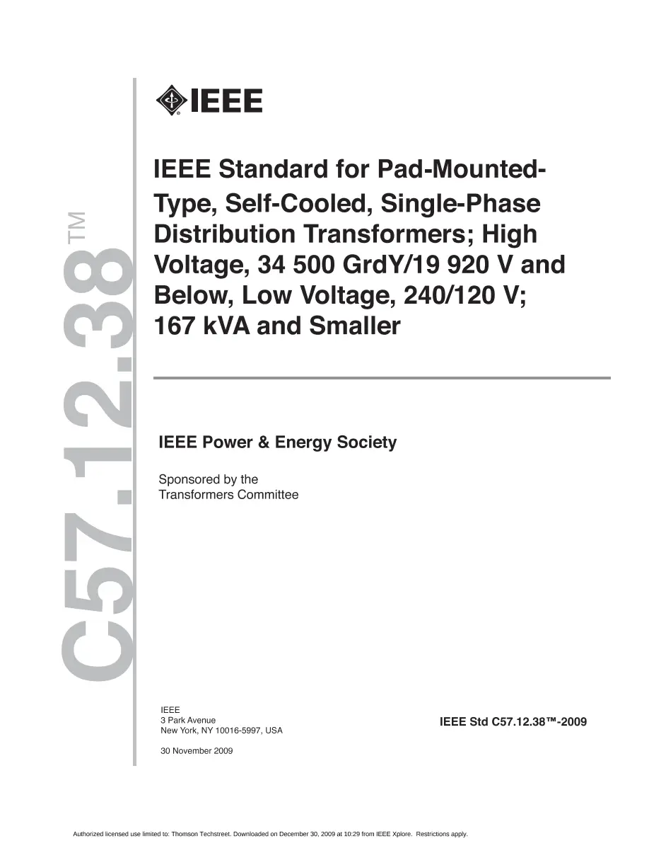 IEEE C57.12.38-2009 pdf