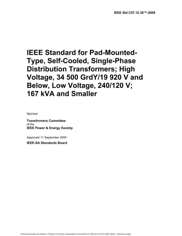 IEEE C57.12.38-2009 pdf