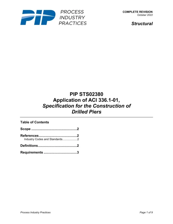 PIP STS02380 pdf