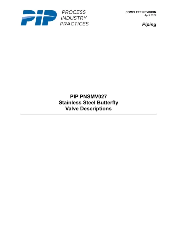 PIP PNSMV027 pdf