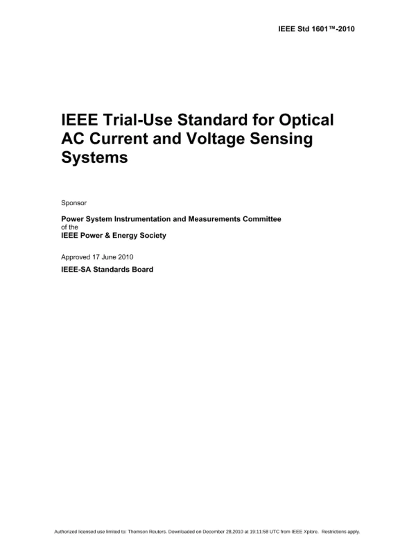 IEEE 1601-2010 pdf