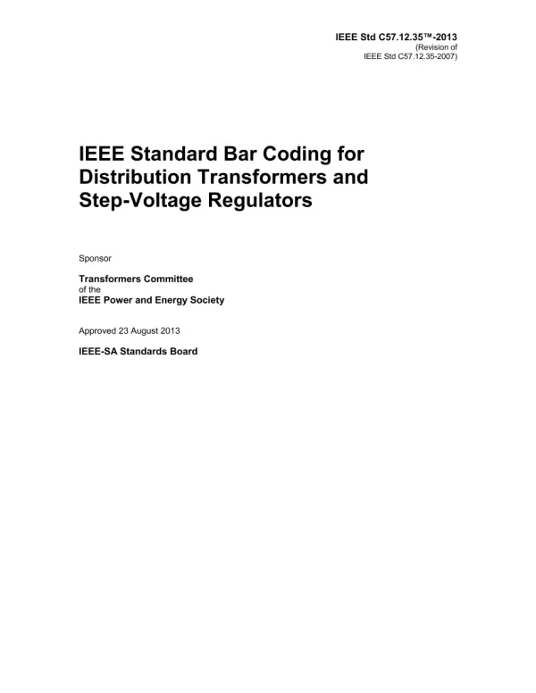 IEEE C57.12.35-2013 pdf