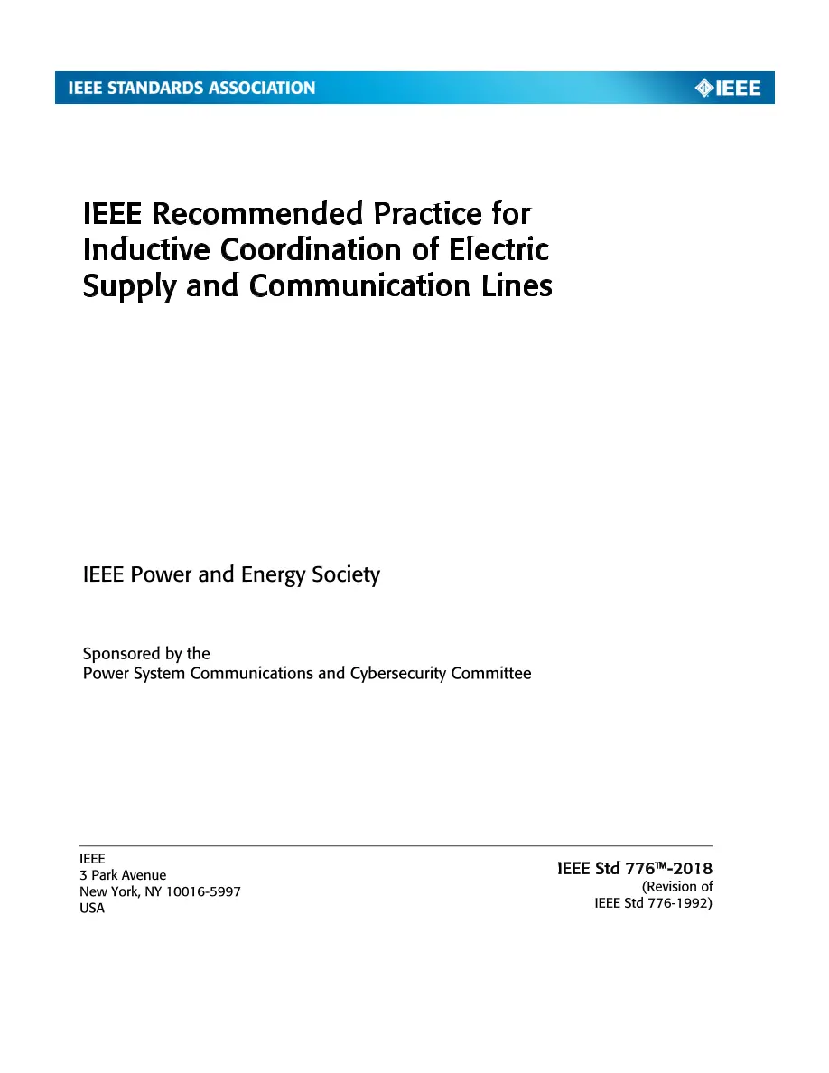 IEEE 776-2018 pdf