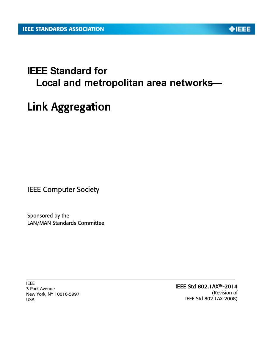 IEEE 802.1AX-2014 pdf