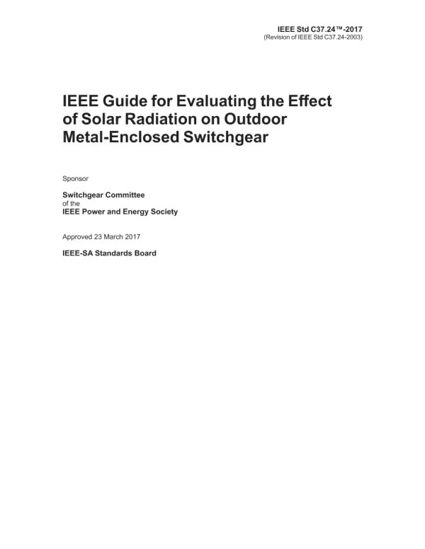 IEEE C37.24-2017 pdf