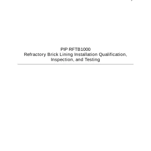 PIP RFTB1000 pdf