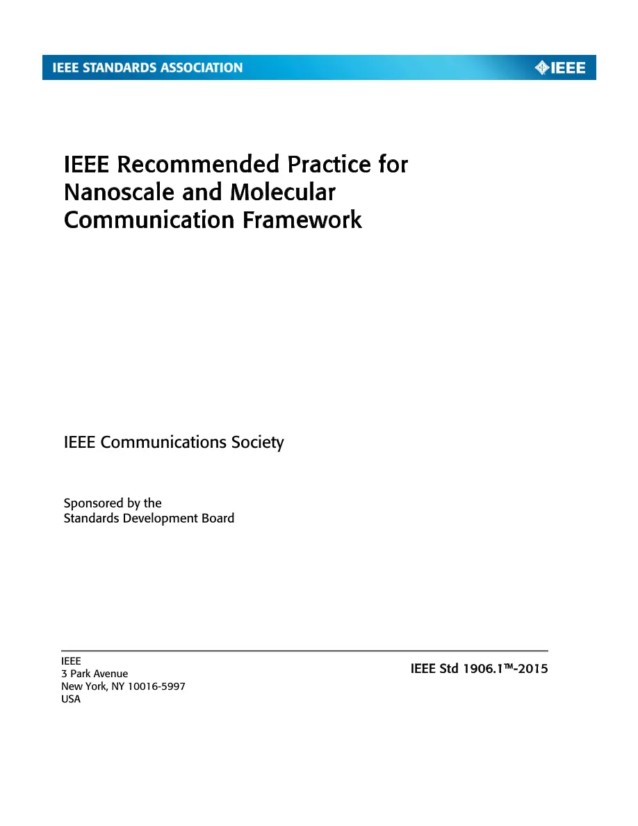 IEEE 1906.1-2015 pdf