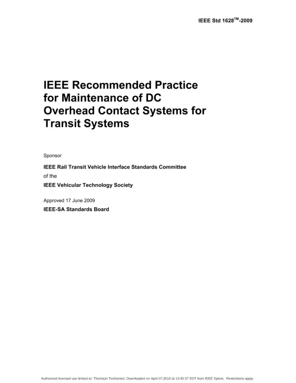 IEEE 1628-2009 pdf